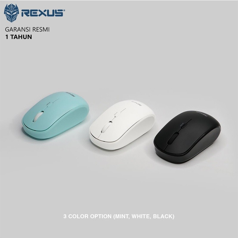 Mouse Wireless Bluetooth Rexus QB100 Silent Click