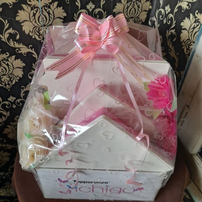 TUPPERWARE ICHIGO SET WADAH MAKAN TEMPAT BEKAL MAKAN