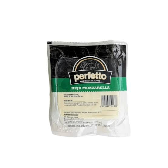 

Perfetto Mozarella Cheese/Keju Mozarela 250gr