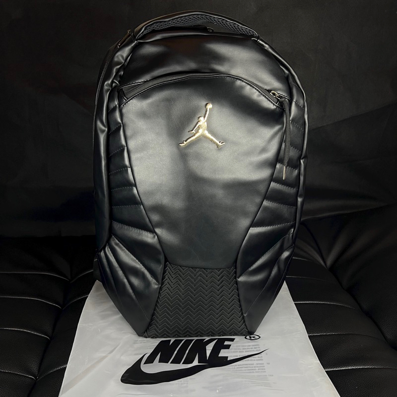 AIR JORDAN RETRO LEATHER BACKPACK / TAS RANSEL JORDAN / TAS JORDAN KULIT / JORDAN BAGPACK