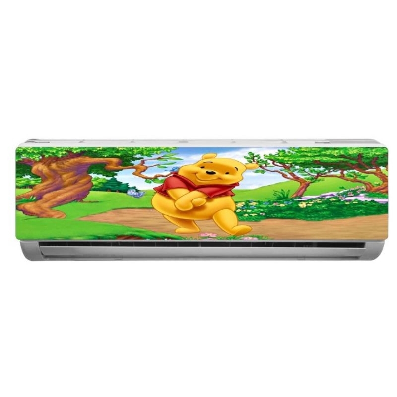 Wallpaper sticker AC untuk ukura 80 x 25 cm karakter unik dan lucu