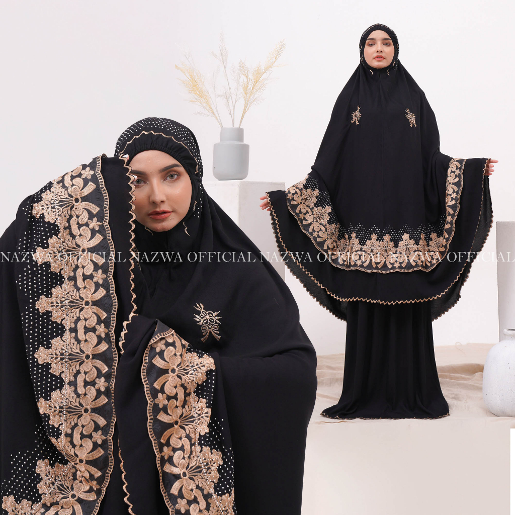 NAKHEELY - MUKENA RAYON BORDIR | RAYON PREMIUM