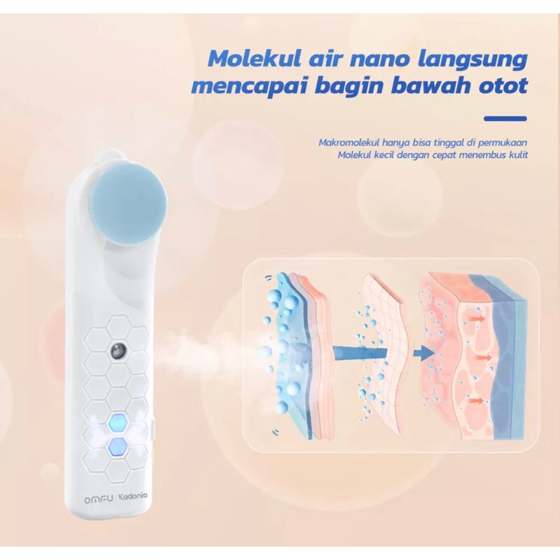 READY STOCK✔️ Kipas Angin Mini / Nano Spray 2In1 Portable USB + Dudukan Handphone