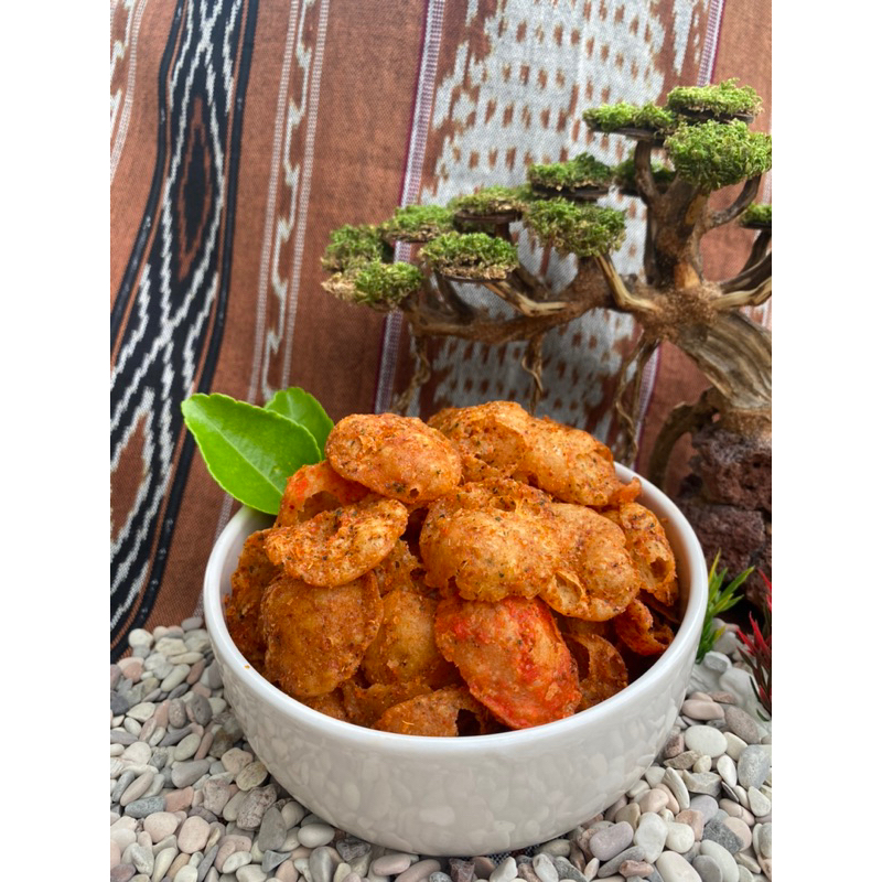 

Keripik Cipak Varian Mantan (extra pedas) 100 gram