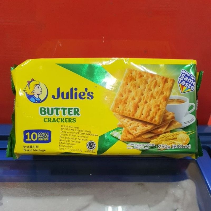 

Julie's BUTTER CRACKERS 250gr