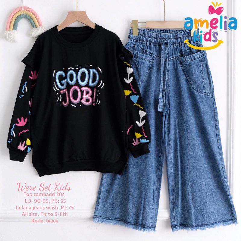 (RESTOCK)SETELAN ANAK OOTD//GRETA/LOVE /WINY/TAURUS/MOLYN/CUTE/ILENA/FASHION/SWEET WERE BY AMELIA