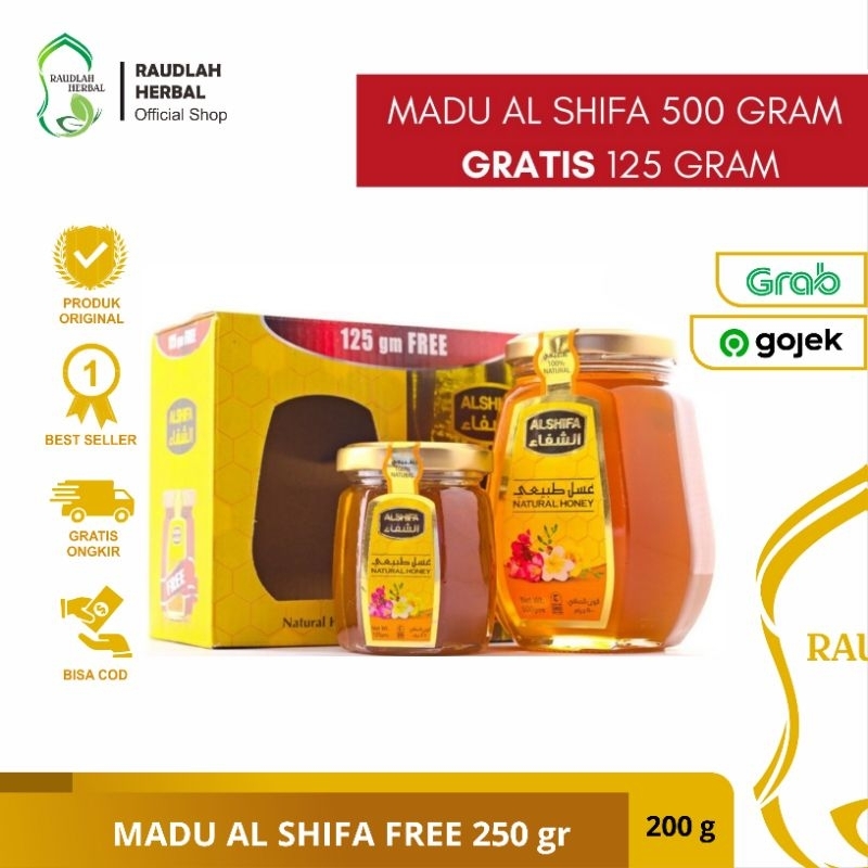 

Madu Al Shifa 500 grm Fre 125 grm