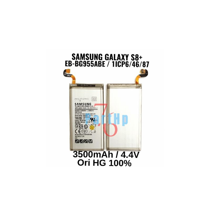 Baterai ORI HG 100% EB-BG955ABE / 1iCP6 / 46 / 87 / Samsung Galaxy S8+