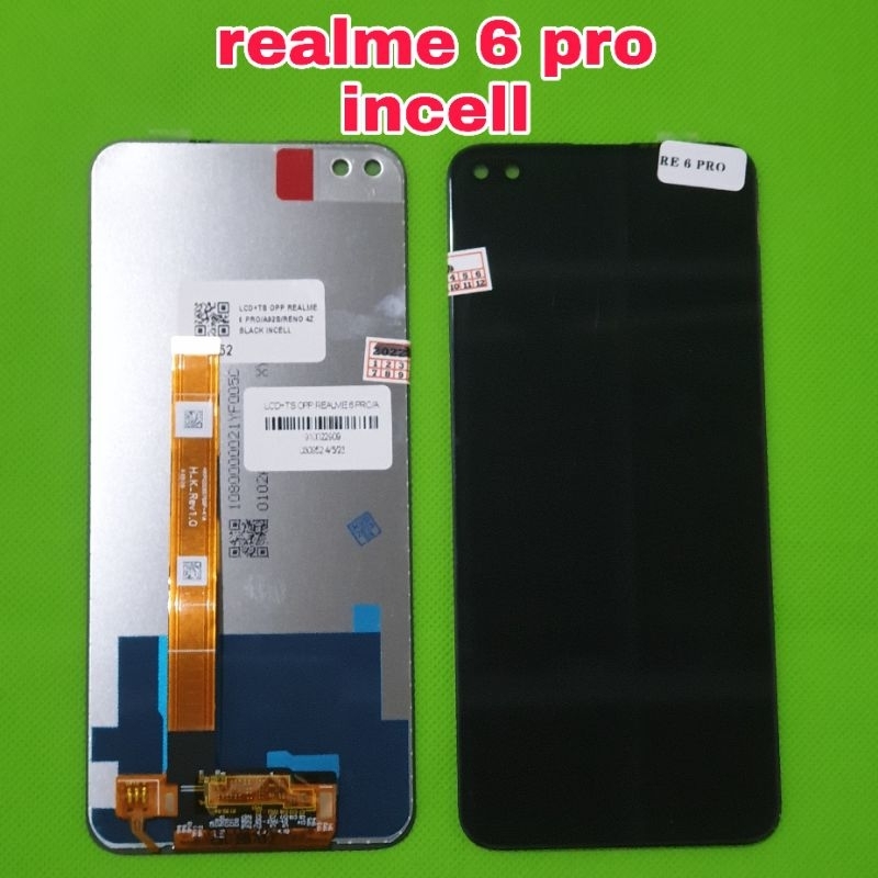 lcd ts touchscreen realme 6 pro/reno 4z incell