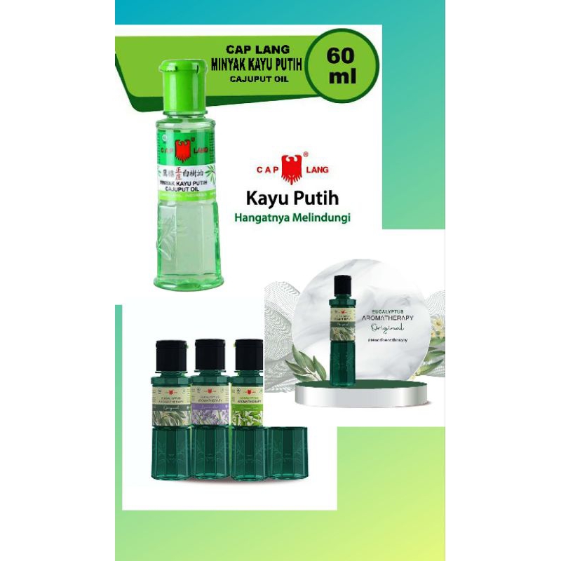 Minyak Kayu Putih Caplang 60ml ORIGINAL-BPOM