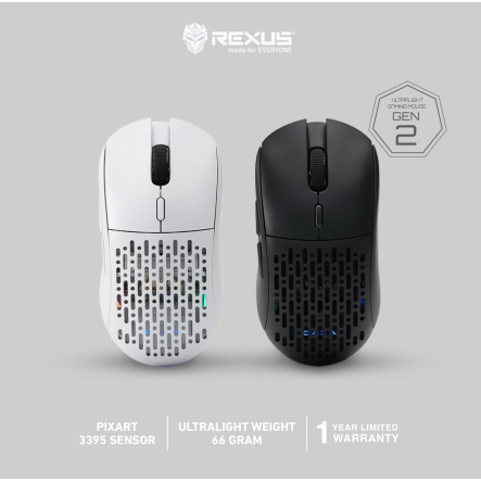 Rexus PRO Mouse Wireless Gaming Daxa Air IV / Daxa Air 4 GEN 2