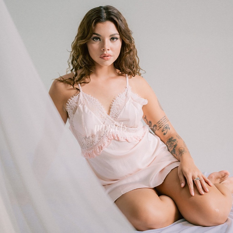 NEW Nipplets Roanne Babydoll Peach | Lingerie Nipplets Roanne Pink