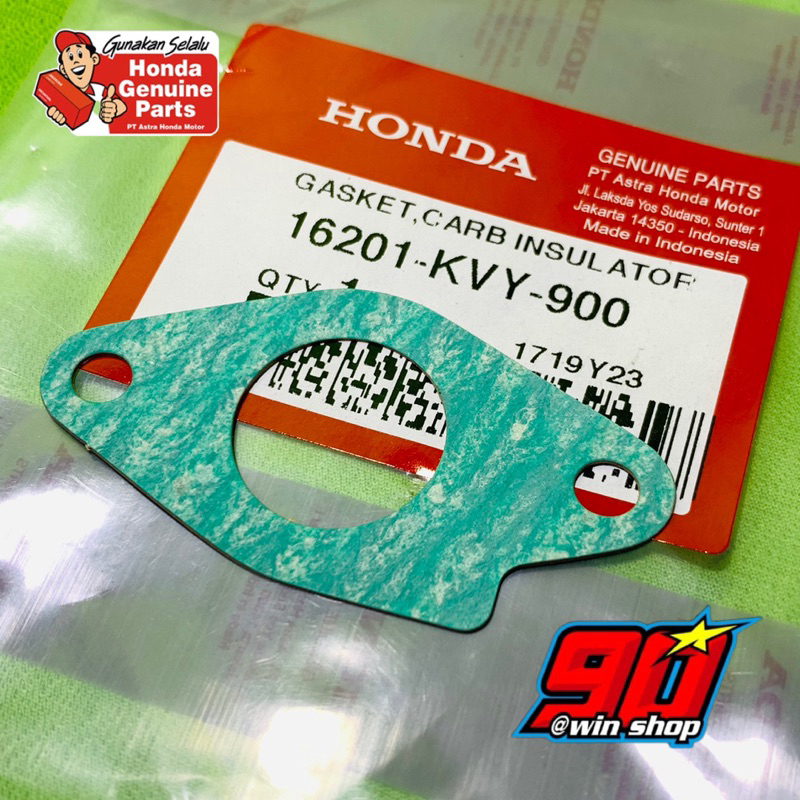 Packing Gasket intake intek BeAT Karburator Scoopy karbu Spacy karbu Original