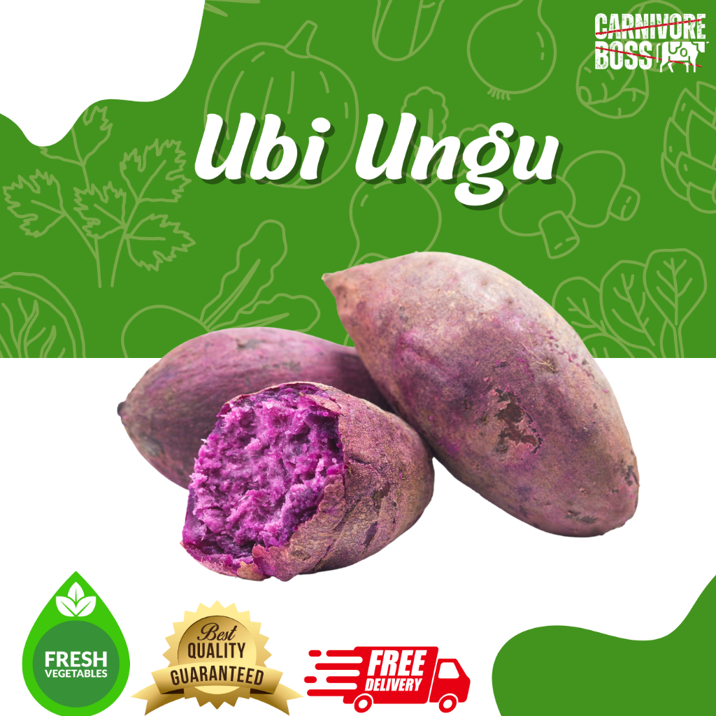 

UBI UNGU SUPER FRESH 1 KG / UBI UNGU / UBE / UBI