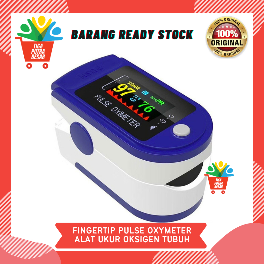 FINGERTIP PULSE OXIMETER / OXYMETER ALAT PANTAU OKSIGEN TUBUH
