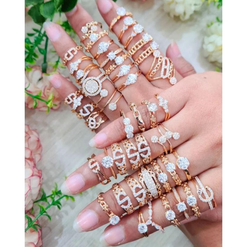(TERMURAH) PAKET USAHA CINCIN PREMIUM LAPIS EMAS