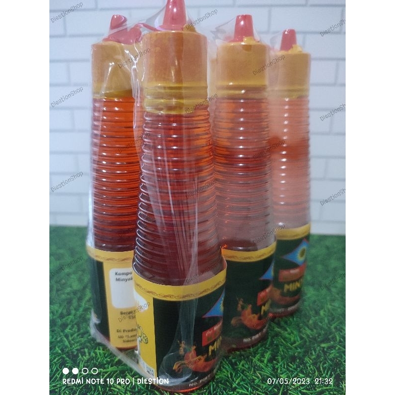 Paket Hemat Minyak Cabe Cap Sinar Mentari Isi 6 Botol 150mL