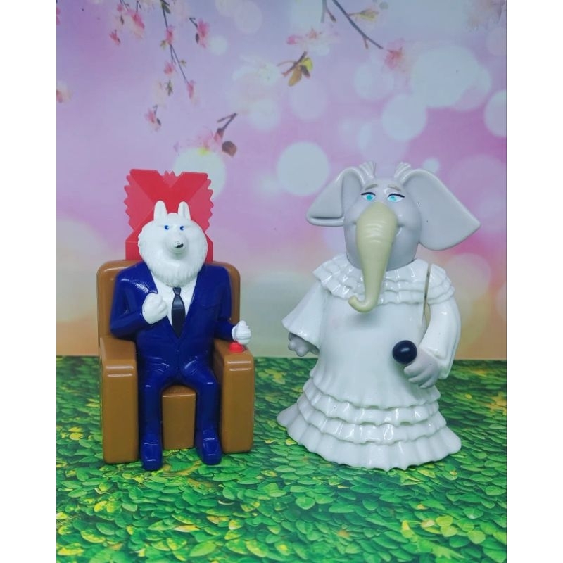 Figure Sing 2 Jimmy Crystal, Johnny, Rosita,Porscha,Nona Crowly,Nooshy the dancer,Meena,Buster Moon,