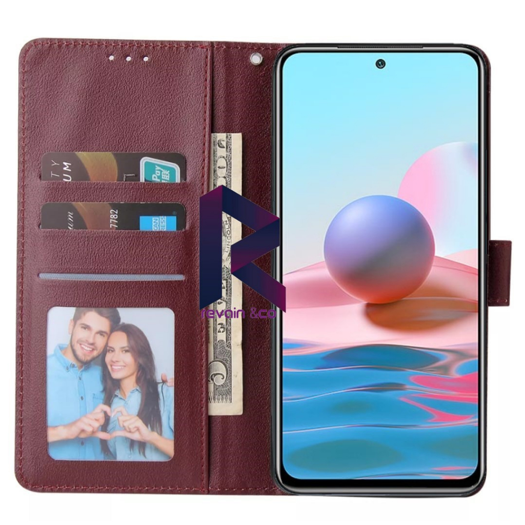 CASE VIVO V27 PRO 5G FLIP WALLET LEATHER KULIT PREMIUM SARUNG BUKA TUTUP KESING HP FLIP CASE VIVO V27 PRO 5G