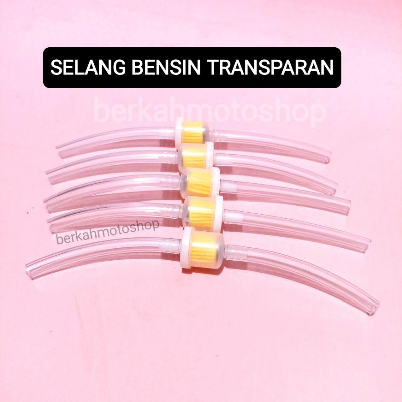 SELANG BENSIN TRANSPARAN RX KING NINJA R RR TIGER GL MP CB HEREX THUNDER SCORPIO SELANG BENSIN BENIN