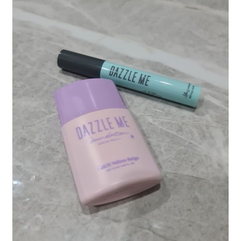 Dazzle Me Foundation + Mascara