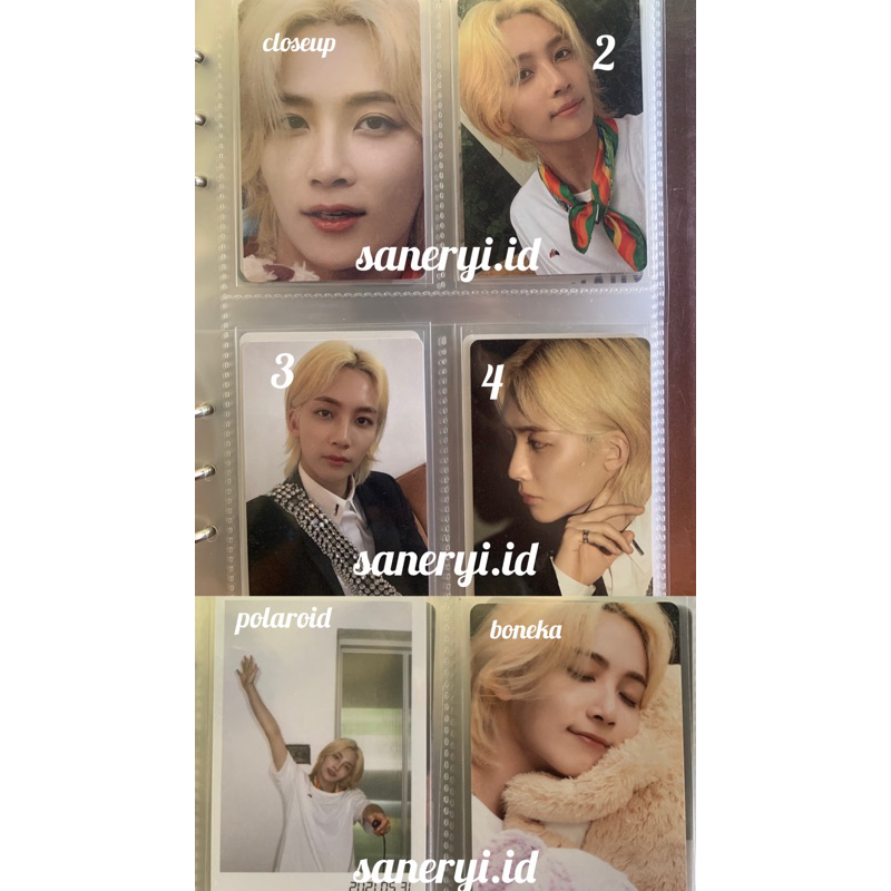 PC JEONGHAN SEVENTEEN PHOTOCARD OFFICIAL DICON 101