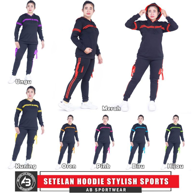 Setelan Hoodie Stylish AB Sportwear