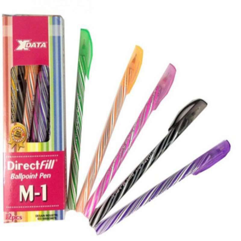 

Ballpoint/Bolpoin/Pulpen X-Data M1 (1pak 12pcs)