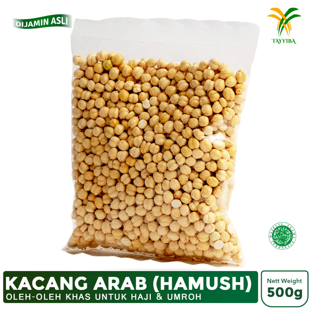 

Kacang Arab Hamush Chickpeas 500g Kacang Oleh Oleh Haji Umrah