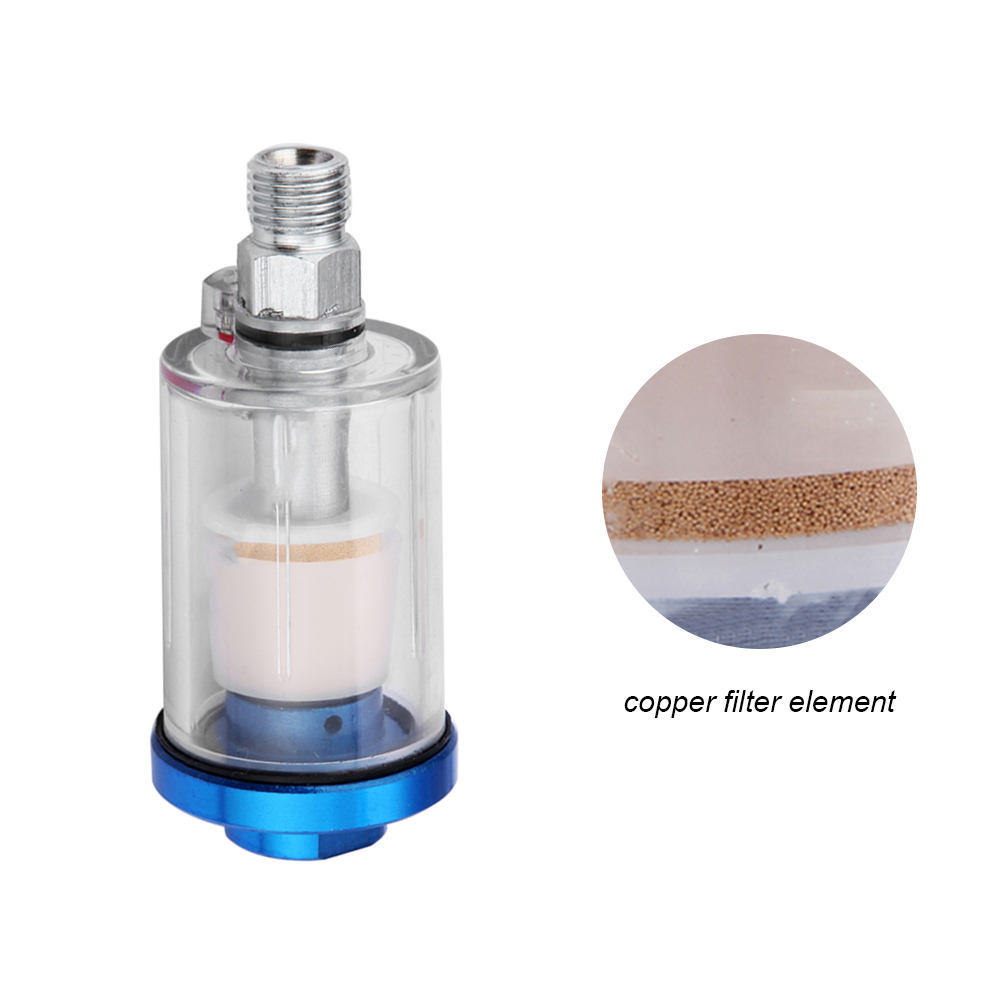 Air Filter 1/4 Air Air Water Oil Filter Separator Untuk Spet Cat Spray Gun