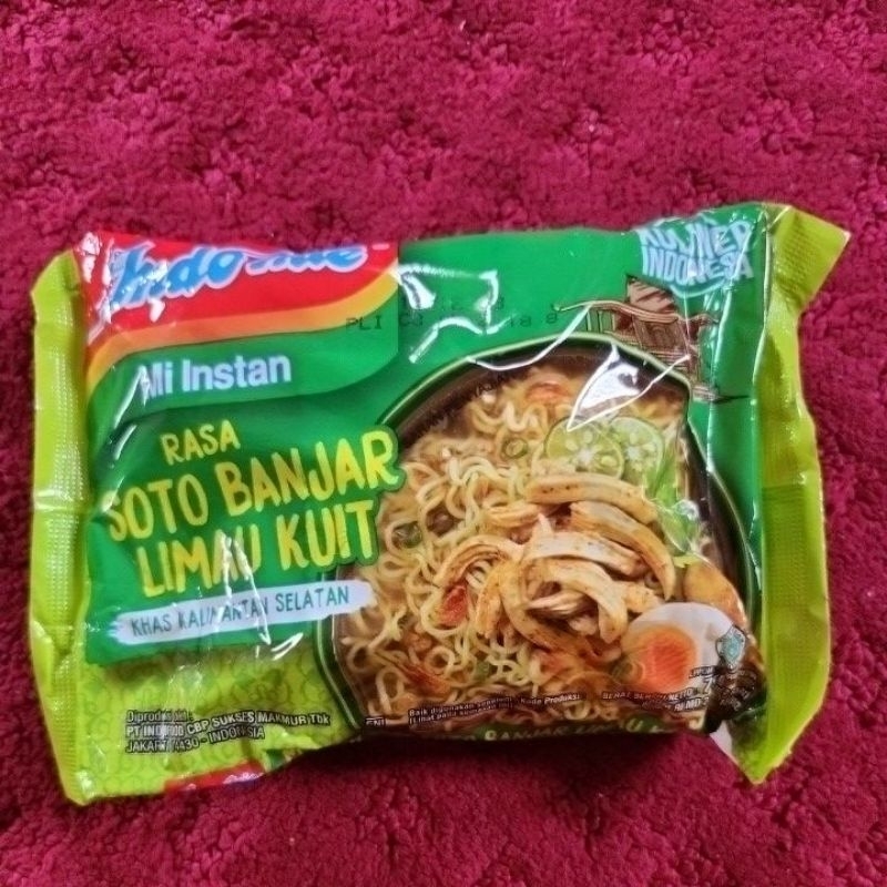 

Indomie soto Banjar limau kuit
