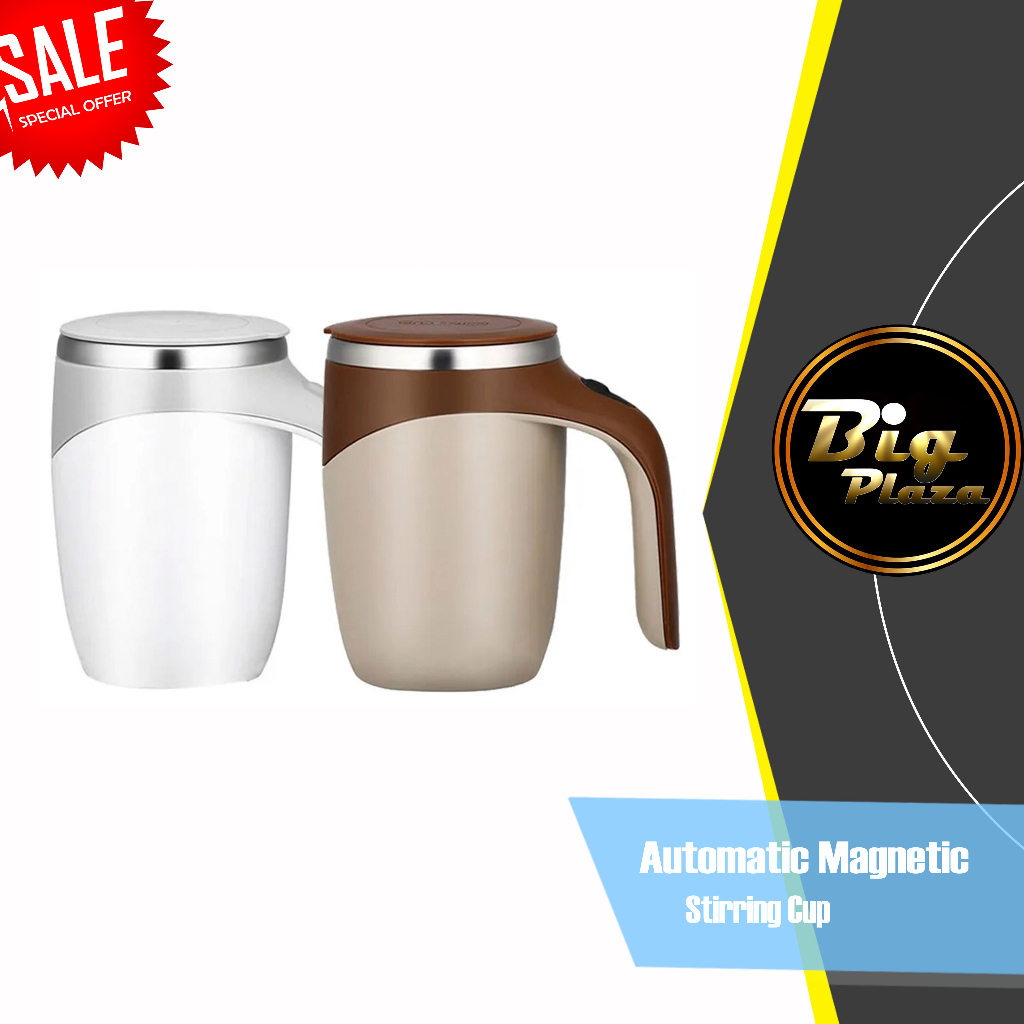 Automatic Magnetic Stirring Cup Gelas Aduk Sendiri Otomatis Unik 0888