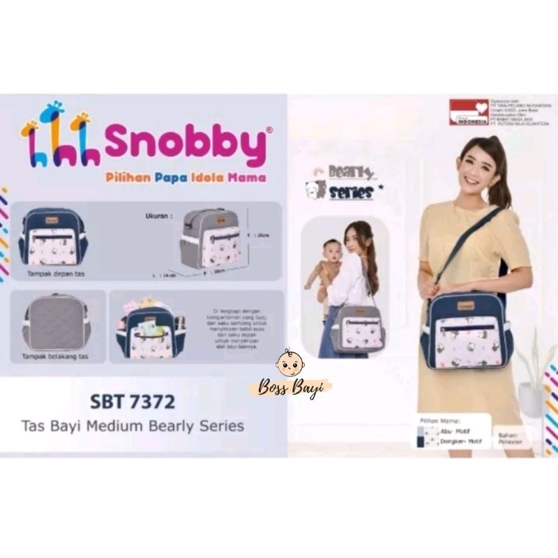 SNOBBY - Tas Bayi Kecil SBT7373 / Medium SBT7372 / Besar SBT7371