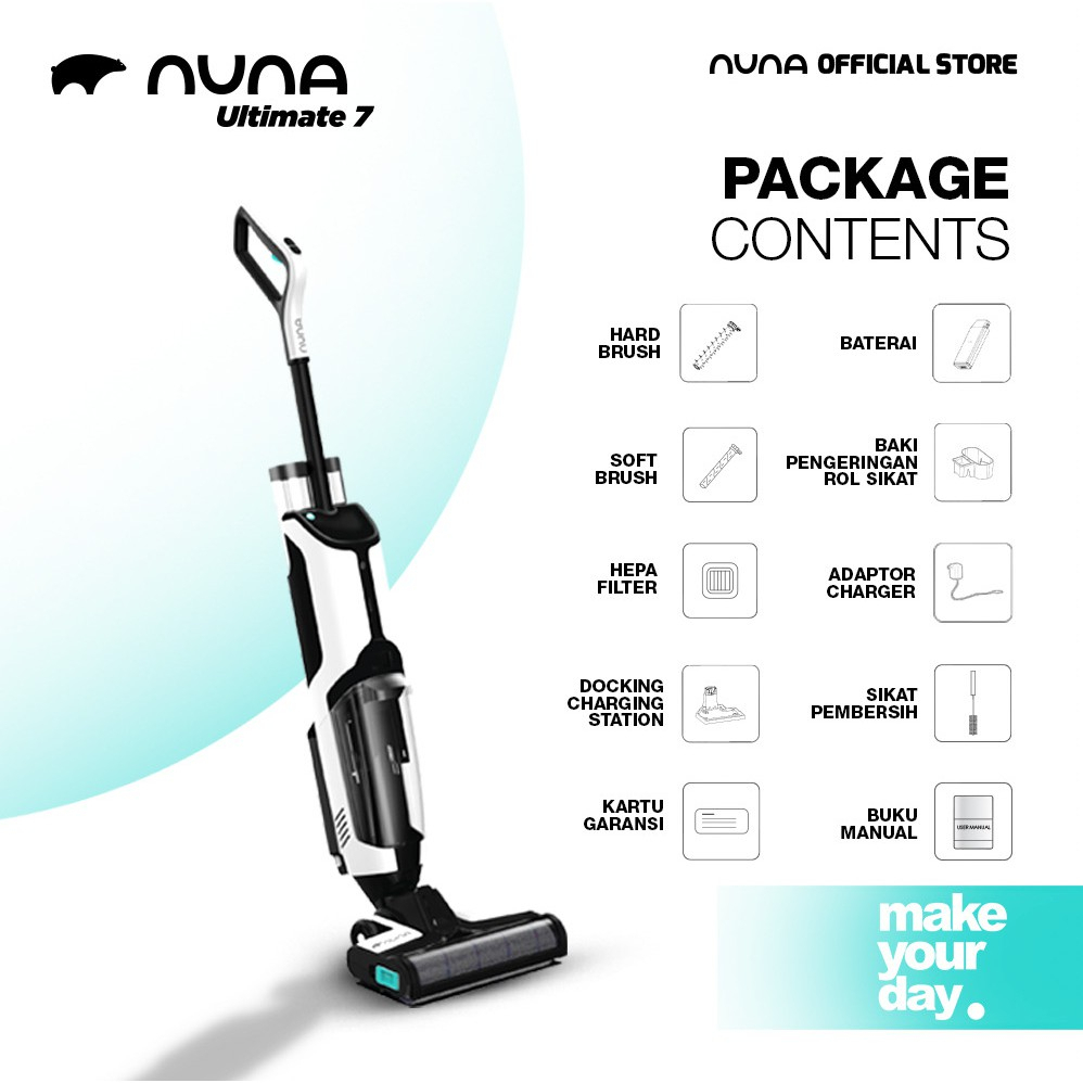 NUNA HOME ULTIMATE 7 MULTIFUNCTION VACUUM CLEANER / VACUUM CLEANER