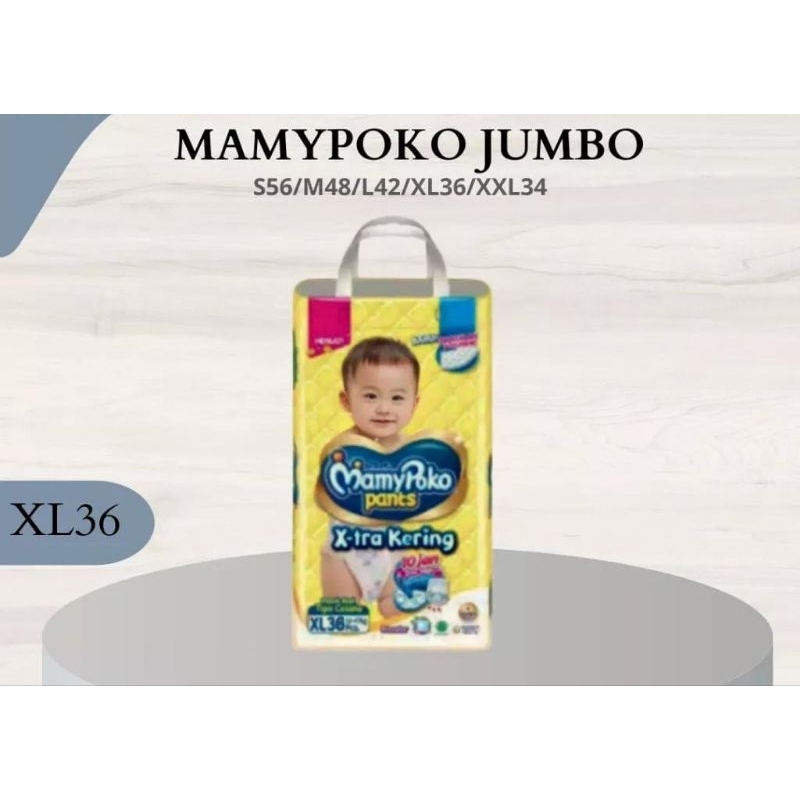 Mamypoko UltraJumbo S56/M48/L42/XL38