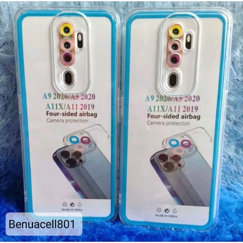 silicon bening / Clear case space OPPO Reno 8T 4G A58 4G A53 A54 A5 2020 all type