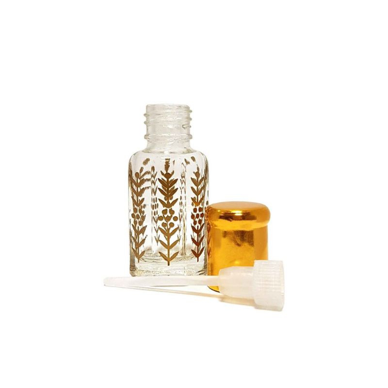 Botol TOLLA SURRATI Kodong Motif Padi 3 ml - Botol Parfume Tola Kembang Padi