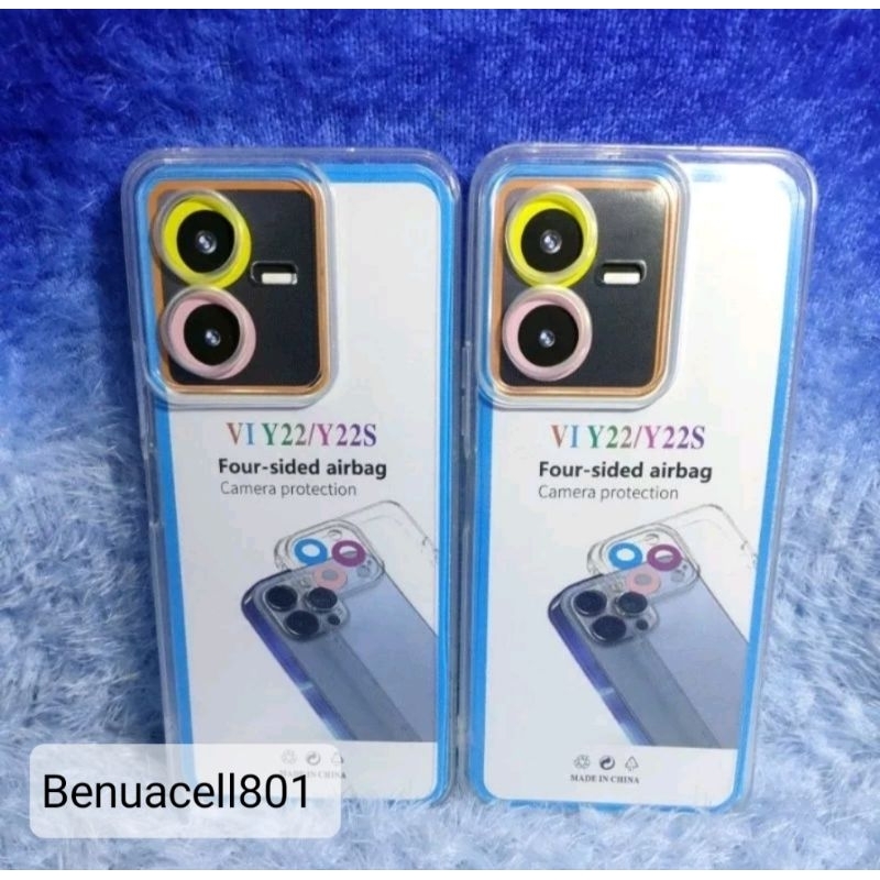 silicon bening / Clear case space Vivo V27 Y12 Y16 Y02 Y20 Y30 Y21S all type