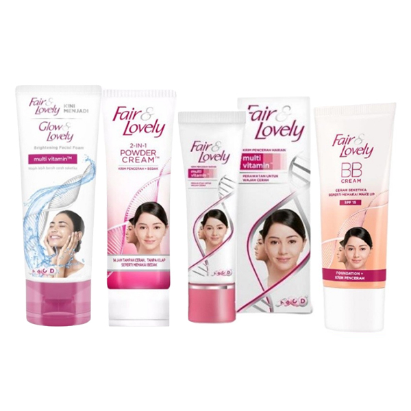 ❤ RATU ❤ Fair &amp; Lovely Facial Foam 46g - 100g | Cream Masker Multi Vitamin 46g - 23g | Facial Wash Vitamin C Bright C Glow | Glow &amp; Lovely | Fair Lovely