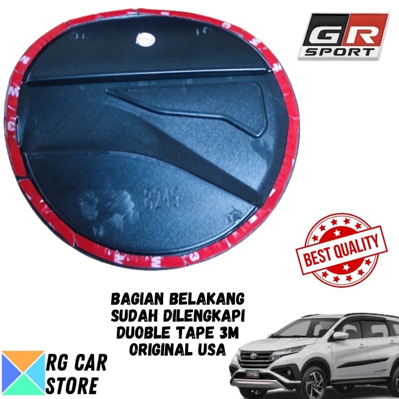 TANK COVER ALL NEW RUSH WARNA CHROME DIJAMIN PNP TINGGAL PASANG BERKUALITAS