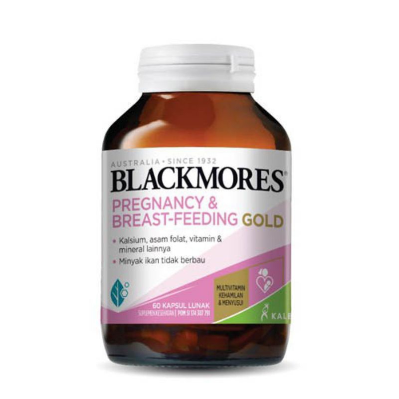 Blackmores Pregnancy and Breast Feeding Gold Kalbe / asi booster / pelancar asi