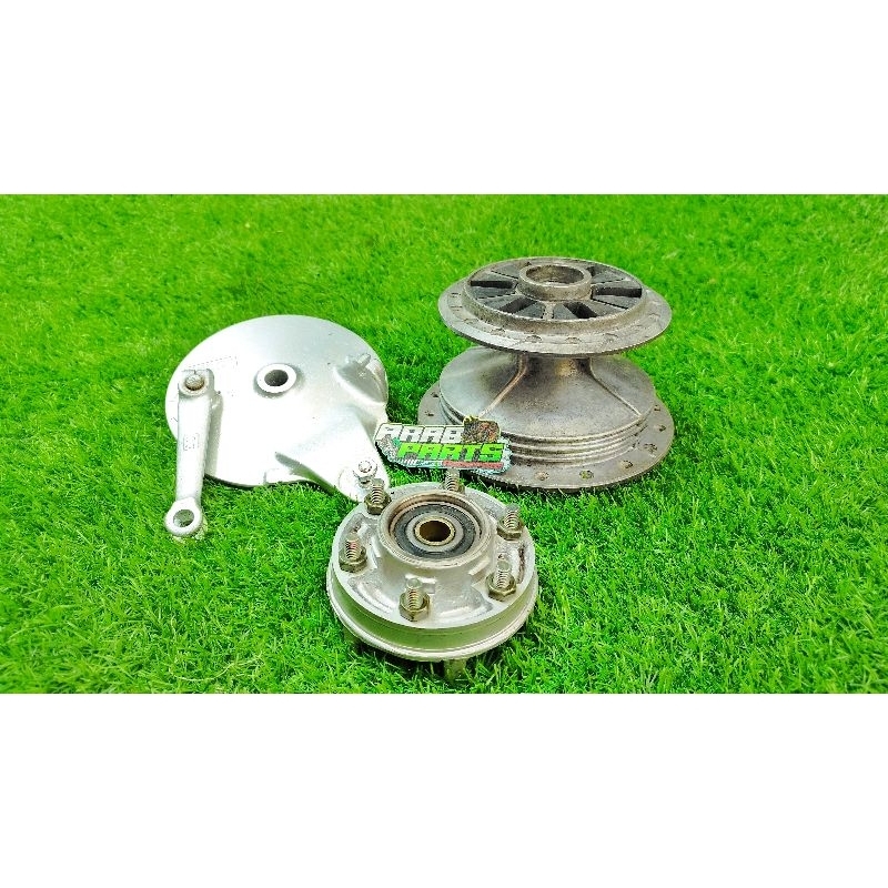 TEROMOL TROMOL BELAKANG SUZUKI TS125 DUSTER ORIGINAL GOOD CONDITION MADE IN JAPAN BUKAN TS HONCO TS1