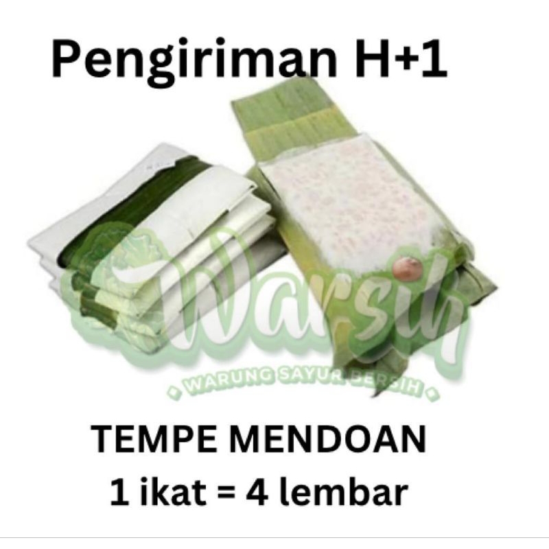 

WARSIH • TEMPE MENDOAN 1 IKAT ISI 4