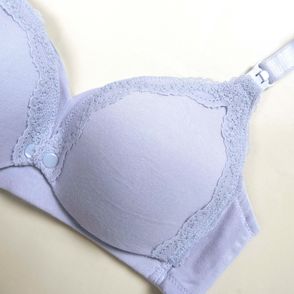 BEE - Nursing Bra Menyusui Tanpa Kawat Cup B Pakaian Dalam Baju Hamil AW1805