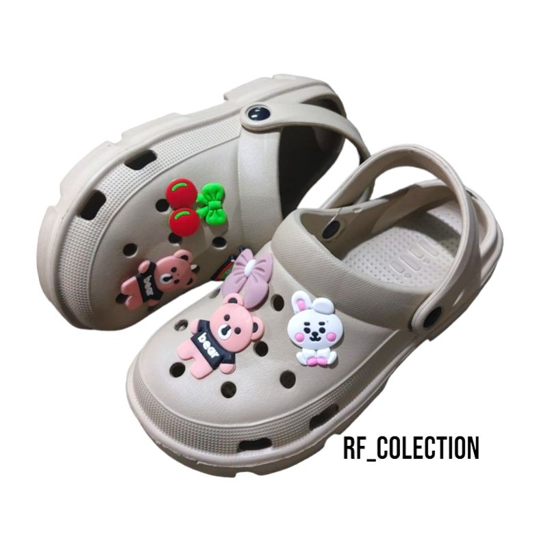 Sandal Anak Perempuan Import Sandal Baim Anak Perempuan Sandal Selop Anak Tali Belakang