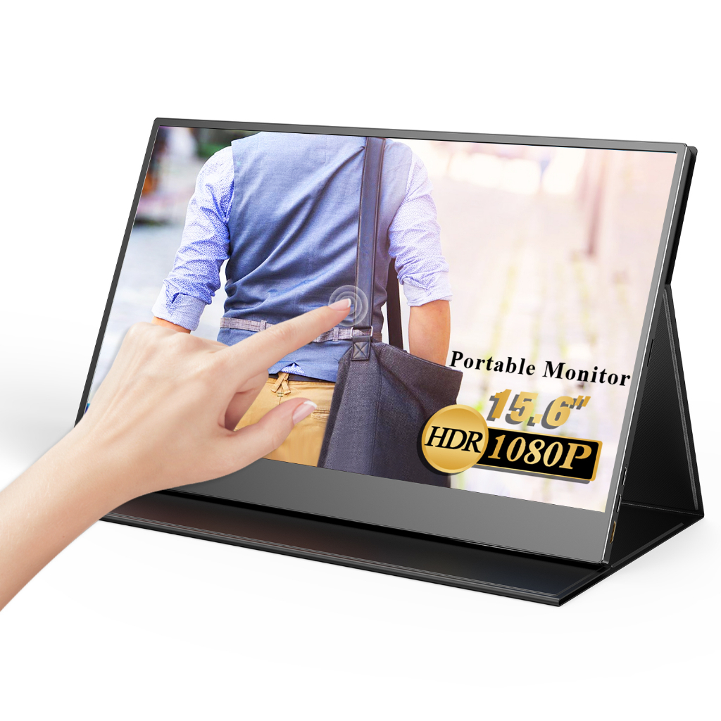 UPERFECT 15.6 inch portable monitor 1080P 60hz 1920*1080 IPS gaming monitor for ps3/4/5 laptop phone