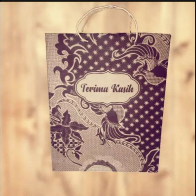 

Promo 100 pcs paper bag sedang ukuran 21x16x5cm tas kertas termurah