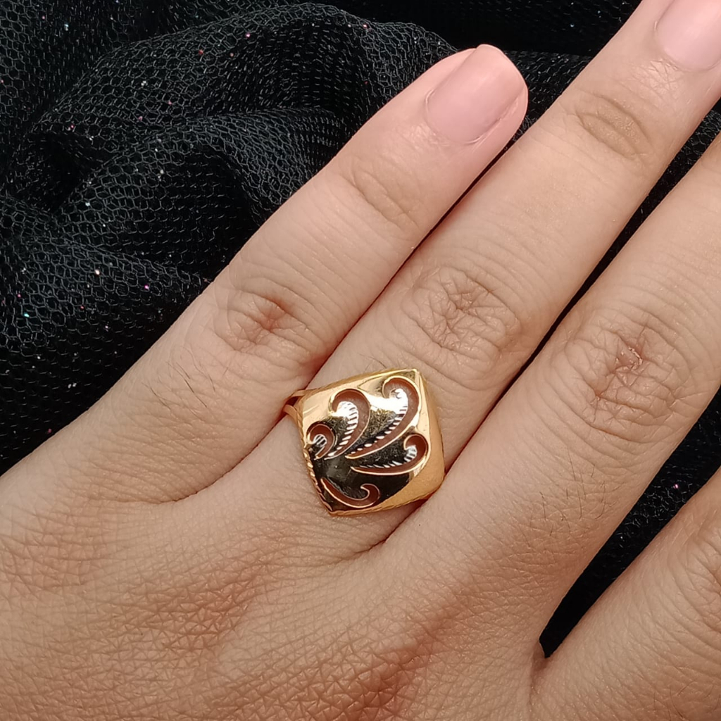 Cincin Emas 17K - 1.95 Gr Kadar 750 - 4884