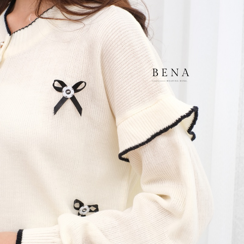 (KIRIM TANGGAL 5) WEARINGBENA | Poppy Cardigan | Atasan Rajut