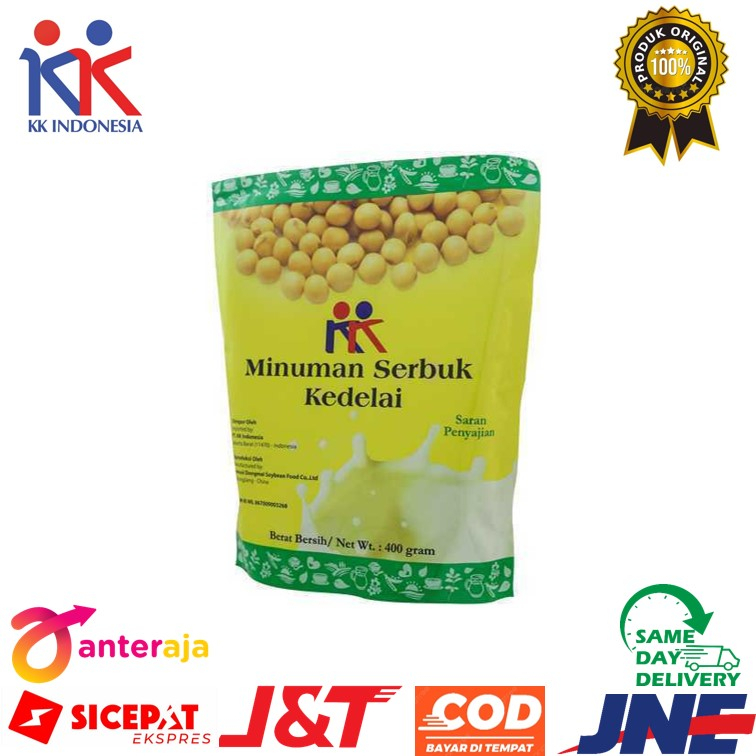 

KK Minuman Serbuk Kedelai Soyabean KK Indonesia Original Susu Kedelai Kaya Nutrisi Dan Protein Serta Bebas Kolesterol